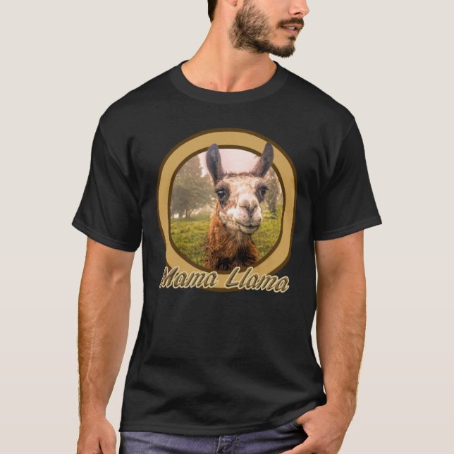 Mama Llama T-Shirt (Front)