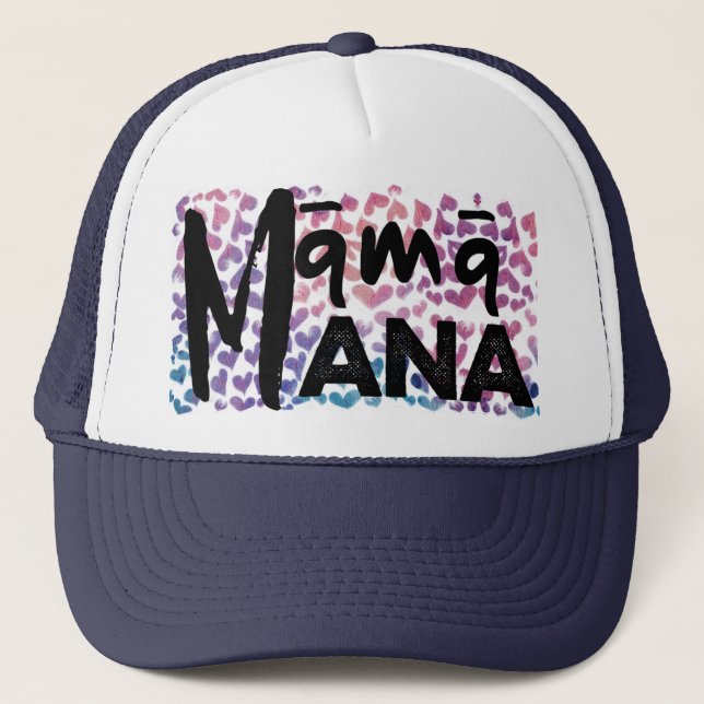 MĀMĀ MANA Trucker Hat (Front)