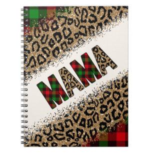 Mama Merry Christmas Happy X-mas mum mother mummy Notebook