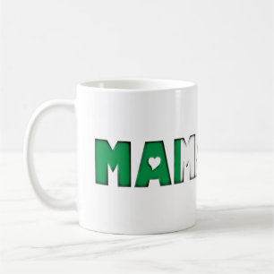 Mama Mia Italian Flag Colours Italy Tricolore Coffee Mug