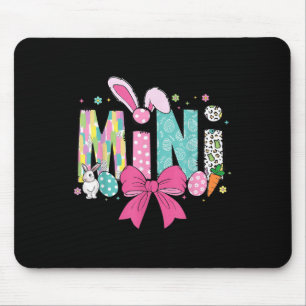 Mama Mini Easter Matching Mama Bunny Easter Day Mouse Pad