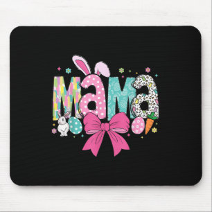 Mama Mini Easter Matching Mama Bunny Easter Day Mouse Pad