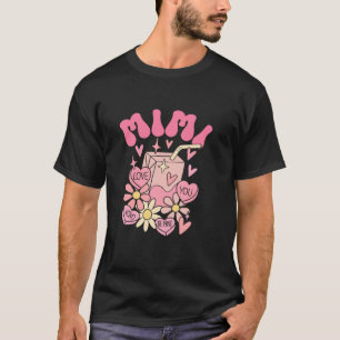Mama Mini Groovy Valentines Day Mum Daughter Son M T-Shirt