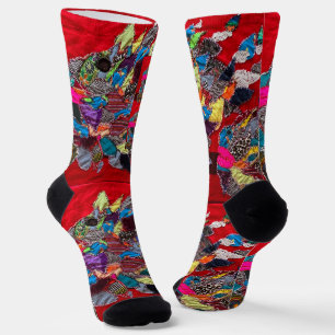 Mama Monster. Socks