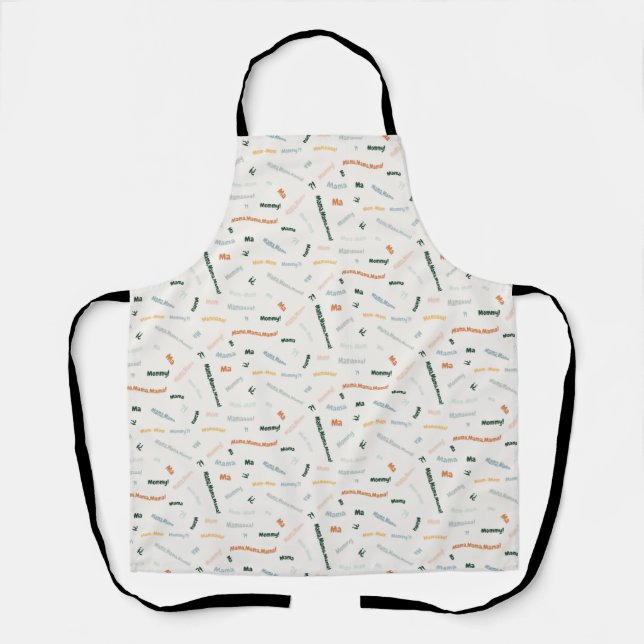 Mama mother best mum apron (Front)