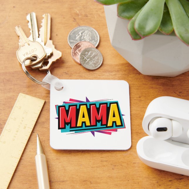 mama mother mum key ring (Desk)