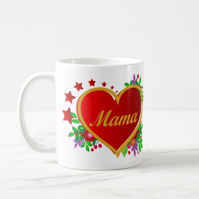 Mama - Mother's Day Coffee Mug (Left)