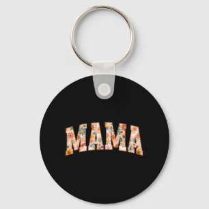 Mama Mothers Day Gardener Mama Flowers Cute 1 Key Ring