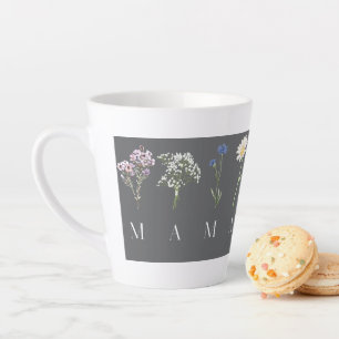 MAMA Mug with Floral Letters – Mother’s Day Gift