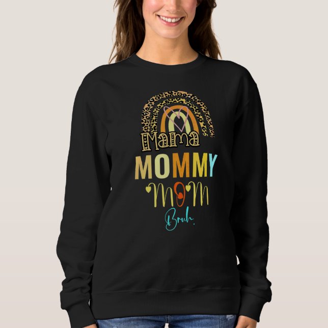 Mama Mummy Mum Bruh 9 Sweatshirt (Front)