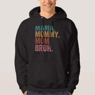 Mama Mummy Mum Bruh Light Autism Awareness Mothers Hoodie