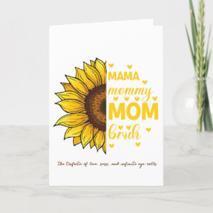 Mama, Mummy, Mum BRUH Mother's Day Card