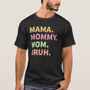 Mama Mummy Mum Rainbow Sprinkles Mother's Day 2022 T-Shirt