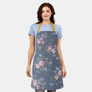 Mama — My First Home   Mother & Daughter Floral Tr Apron