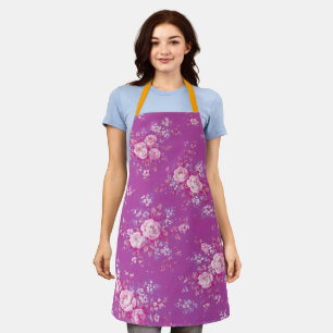 Mama — My First Home Mother & Daughter Floral Tr Apron