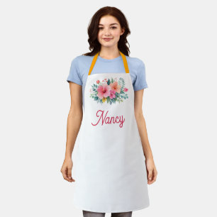 Mama — My First Home   Mother & Daughter Floral Tr Apron