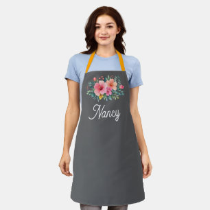 Mama — My First Home   Mother & Daughter Floral Tr Apron
