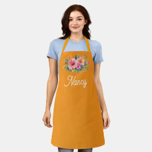 Mama — My First Home   Mother & Daughter Floral Tr Apron