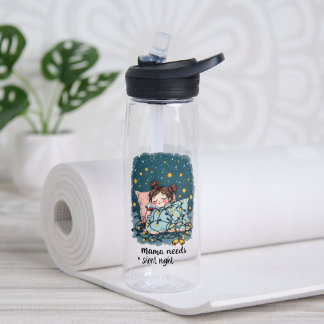 Mama Needs a Silent Night Water Bottle