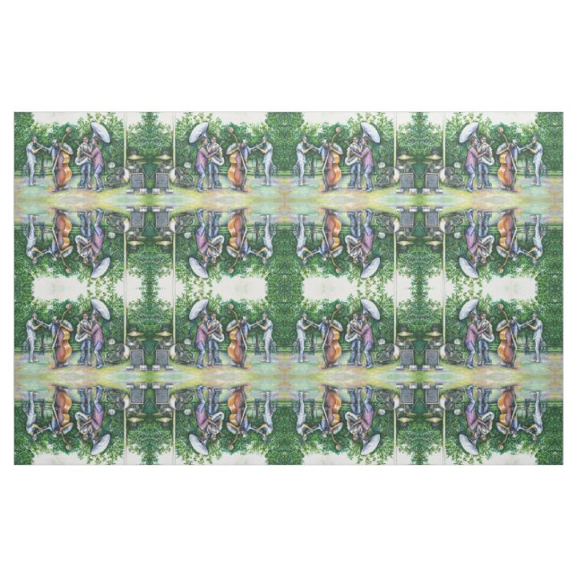 Mama Never Warned Me about Tuba Players Fabric (Fat Quarter)