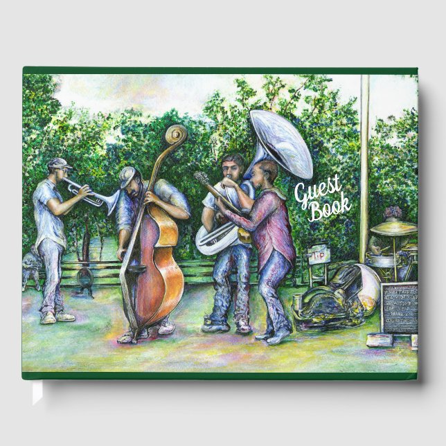 Mama Never Warned Me about Tuba Players Guest Book (Front)