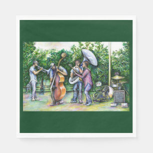 Mama Never Warned Me About Tuba Players Napkin