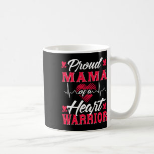 Mama Of A Heart Warrior Chd Awareness Coffee Mug