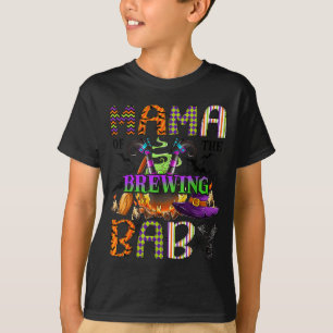 Mama Of Brewing Baby Halloween One Soky Mama T-Shirt