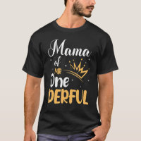 Mama Of Mr One Derful Happy Birthday To Me Mother