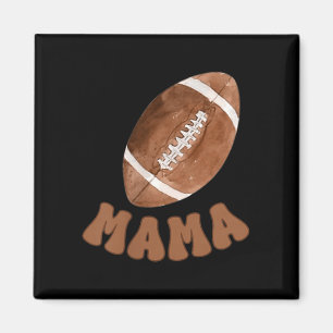 Mama Of The 1 Year Old Football First Birthday Boy Magnet