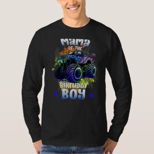 Mama Of The Birthday Boy Monster Truck Birthday B T-Shirt
