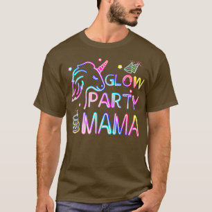 Mama Of The Birthday Unicorn Girl Matching Family  T-Shirt