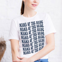 Mama of the Bride Navy Blue Matching Bridal Party