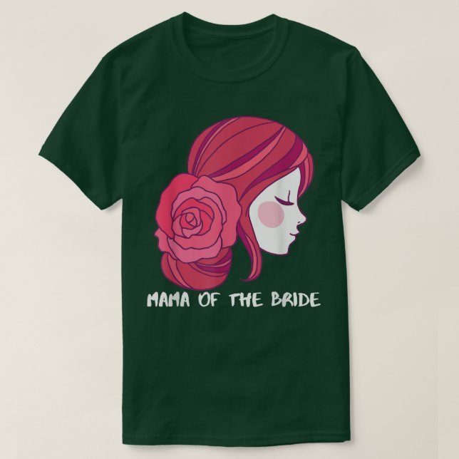 Mama Of The Bride  T-Shirt (Design Front)
