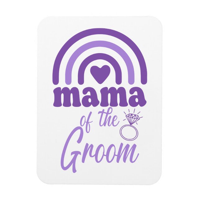 Mama of the Groom Magnet (Vertical)