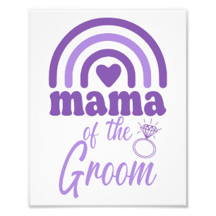 Mama of the Groom Photo Print