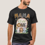 Mama Of The Wild One 1St Birthday Safari Jungle Wo T-Shirt<br><div class="desc">Mama Of The Wild One 1St Birthday Safari Jungle Woodland</div>