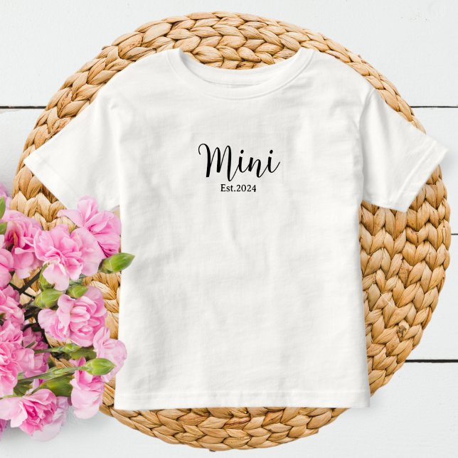 Mama Papa Mini matching baby t-shirts for dad, mom (Creator Uploaded)