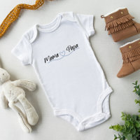 Mama Papa with Heart T-Shirt