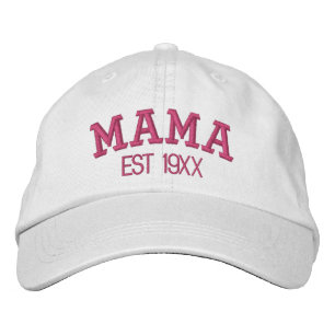 Mama Personalised Mother's Day Gift Custom Text Embroidered Hat