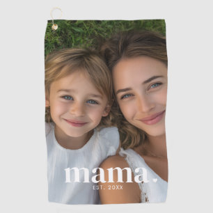 Mama Photo Golf Towel