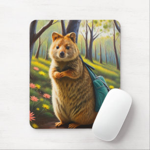 Mama Quokka Ready To Shop, Mouse Pad