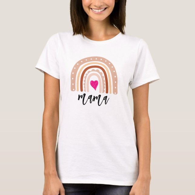 Mama Rainbow Shirt for Women (Front)