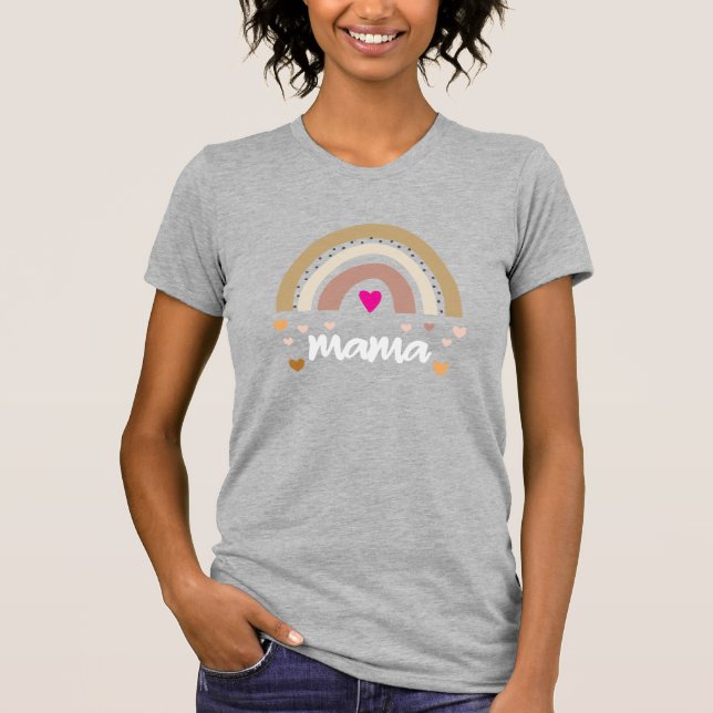 Mama Rainbow T-Shirt (Front)