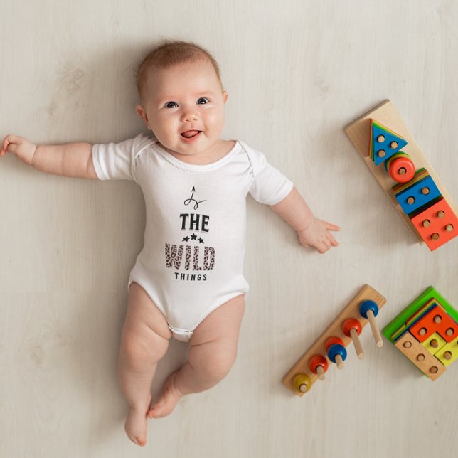 MAMA RASING WILD THINGS BABY BODYSUIT (Creator Uploaded)