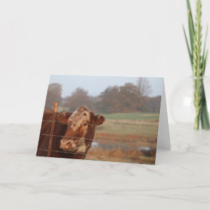 Mama Red Note Card — Missing You