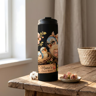 Mama’s Cosy Nest Black Thermal Tumbler