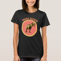 Mama Saurus - Mama Dinosaur Funny Gift for Mathers