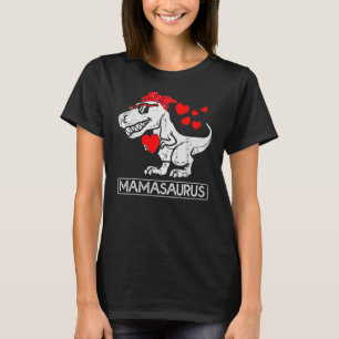 Mama Saurus Mother Saurus Mothers Day Mom Womens T-Shirt