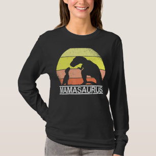 Mama Saurus Mother's Day Rex Dinosaur For Mum Mama T-Shirt